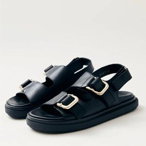 Alohas Harper Buckle Sandal NWT